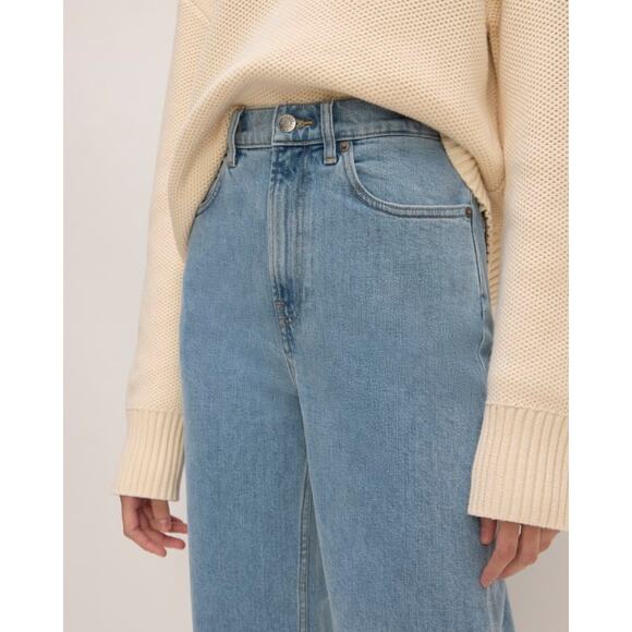 Everlane The Way-High Straight Jean Light Indigo 29 Regular NWT - Picture 10 of 10
